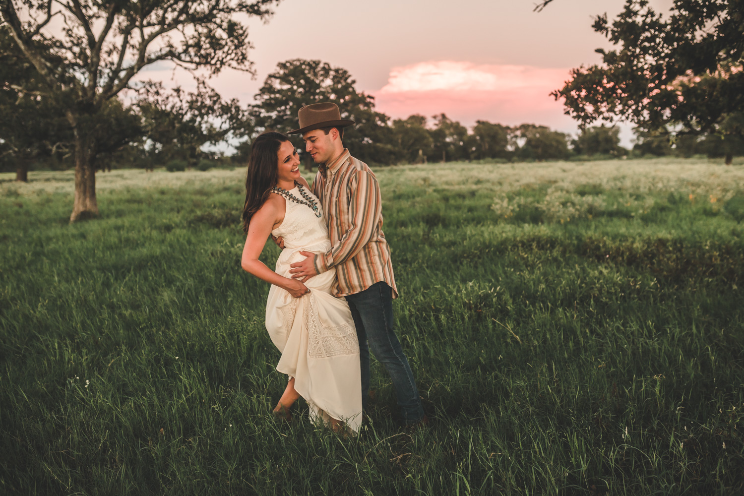 College Station Texas Engagement | Nolan &amp; Julia