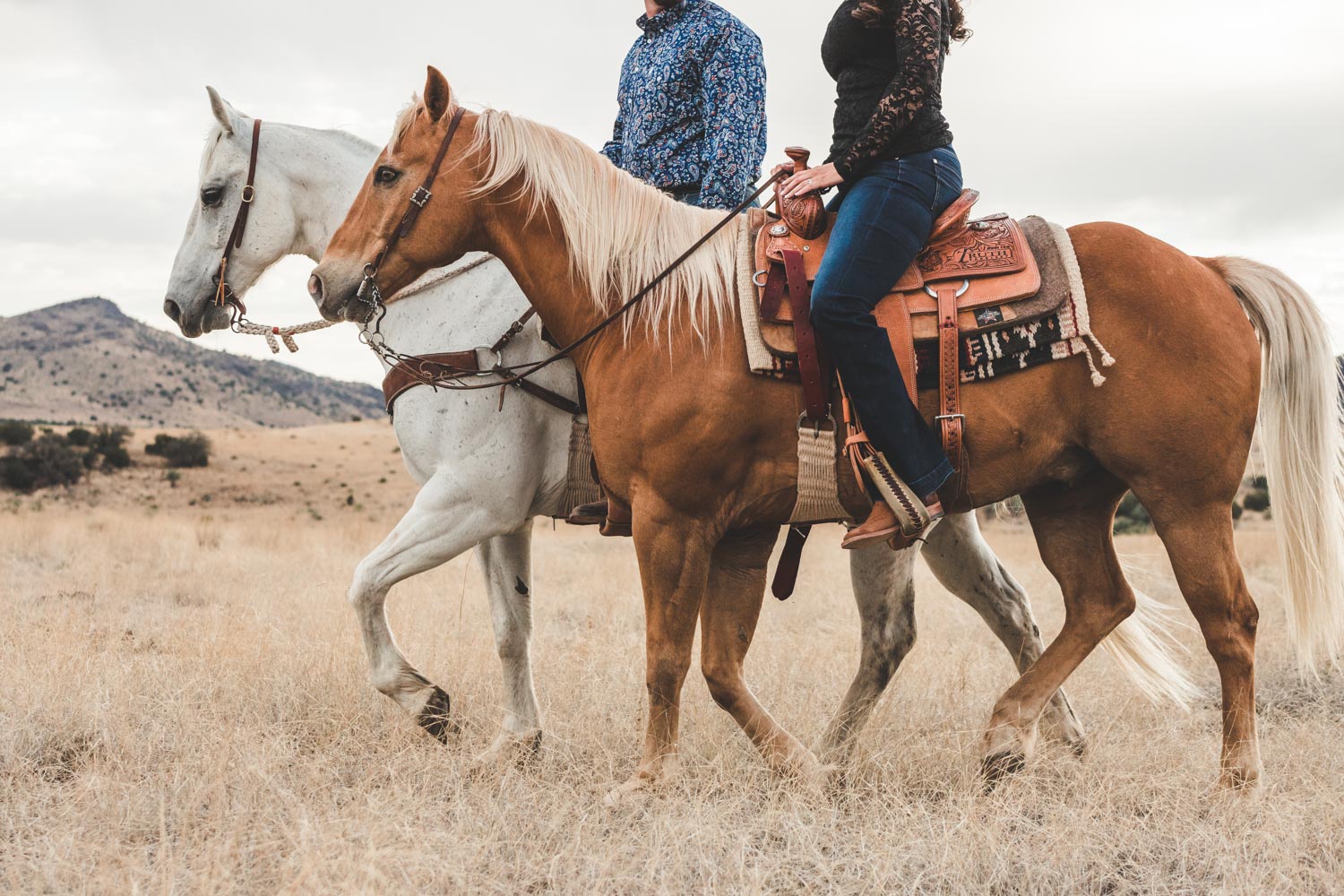 Alpine Texas Ranch Engagement | Jacob & Kayla 