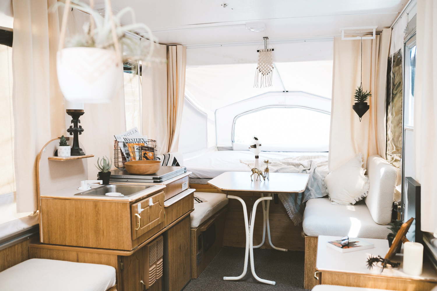 Popup Camper Remodel | Rolling Teepee