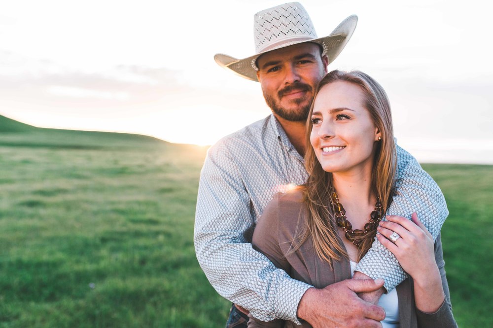 California Cowboy Engagement Photography | Curtis & Lauren - Lyndsey Garber