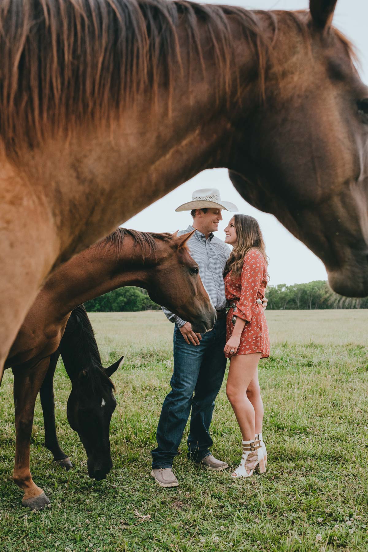 Cliff New Mexico Ranch Engagement